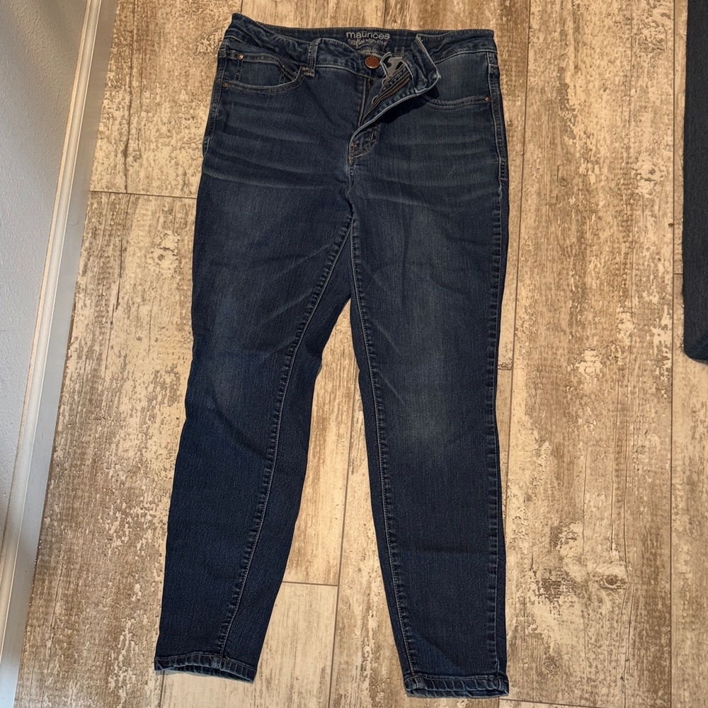 Maurices Deep Indigo Denim Jeans